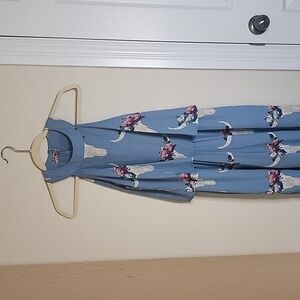 NEW Altar'd State jumpsuit with floral longhorns